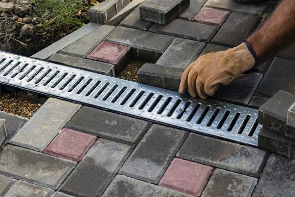 Outdoor Drainage System Installation