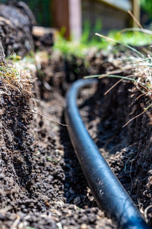 Sub Surface Drain Installation